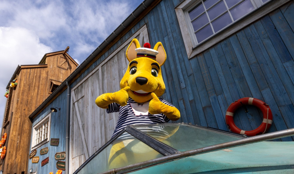 Walibi mascotte