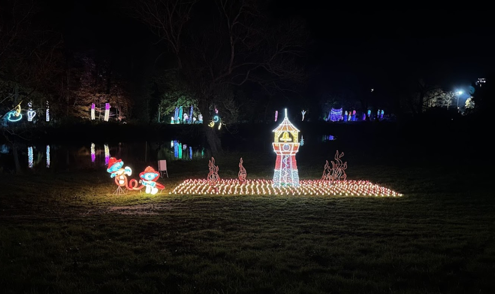 Garden of Lights - Les Schtroumpfs