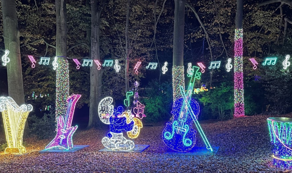 Les Schtroumpfs font de la musique au Château de Rixensart