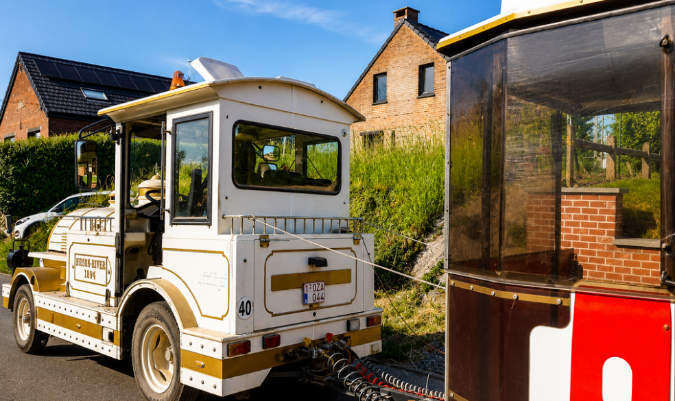 Petit train à la Bataille de Ramillies
